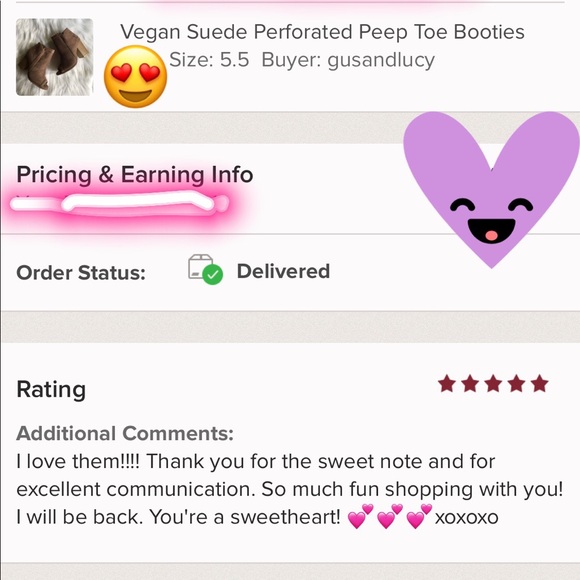 Vegan Suede Perforated Peep Toe Booties - Picture 5 of 5